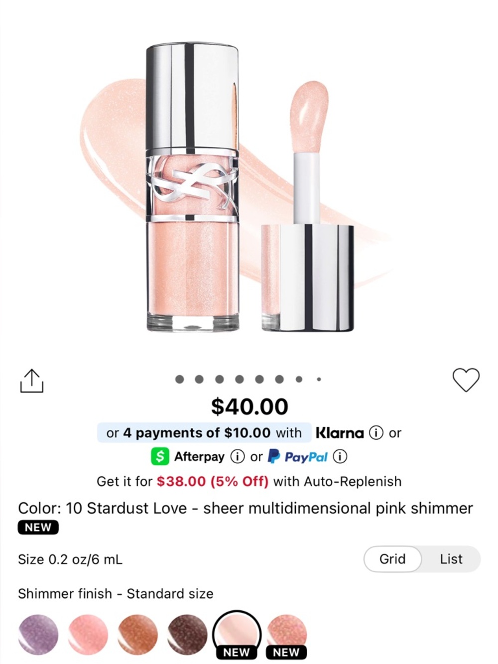 YSL Beauty PR make me blush fuchsia fizz, loveshine gloss, candy glaze lip gloss - Picture 10 of 13